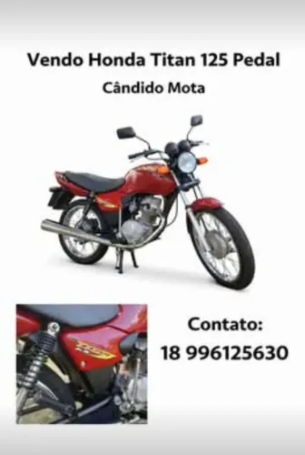 Vendo Moto Cg titan ks 2001 /2 Dono 