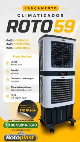 Climatizador Rotoplast ROTO 59