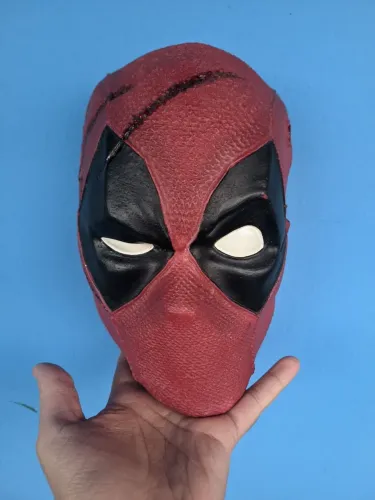 Cabeça do Deadpool Tamanho Real para Parede - Item Geek Colecionável