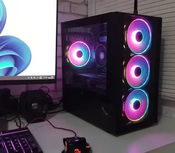 Computador PC Gamer Workstation (RTX 3060 12GB, Ryzen 5600)