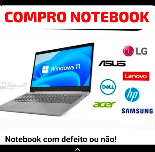 Notebook para peças 