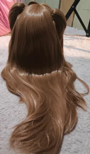 Peruca Asuka fibra importada miaowucos