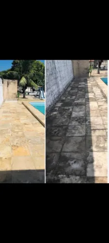Limpeza de pedras