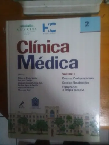 Vendo Livro de medicina Clínica Médica volume 2 HC USP por apenas R$ 15 reais