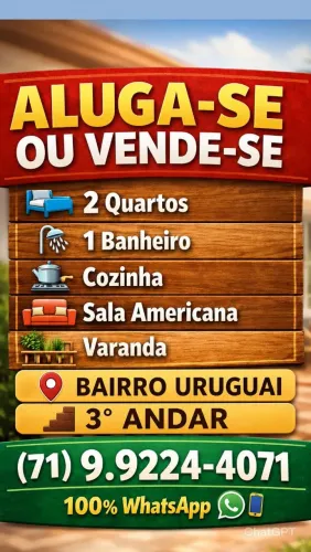 Aluguel ou Venda Casa no Uruguai - Cidade Baixa