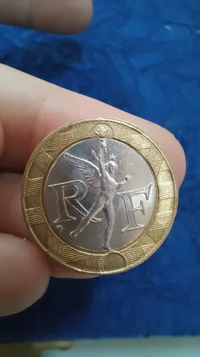 Peça Numismática Antiga França