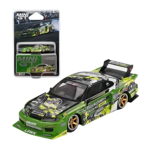 MINI GT 823 - Nissan LB-Super Silhouette S15 SILVIA #555 V2 2024 Formula Drift Japan 1/64