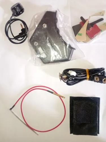 Captador ativo para Instrumento de corda guitarra violão com duplo piezo e microfone