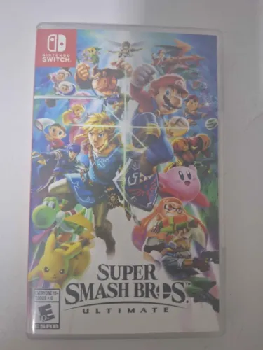 Jogo Nintendo Switch - Mídia Física de Super Smash Bros. Ultimate