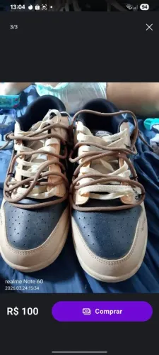 Vendo ou troco nike Dumk low pro 44