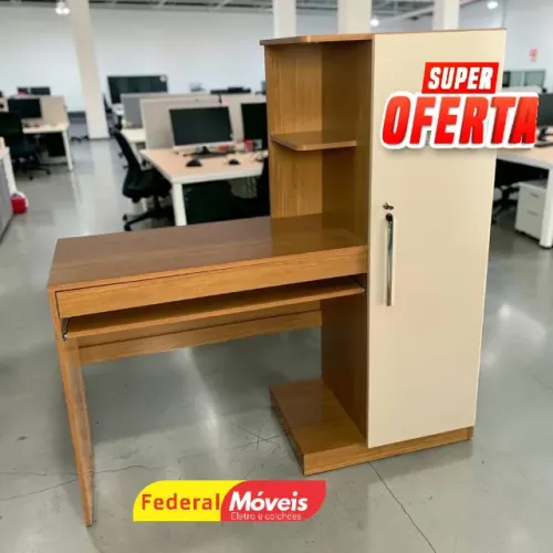 Escrivaninha c/ Armário - Mega Promoção!