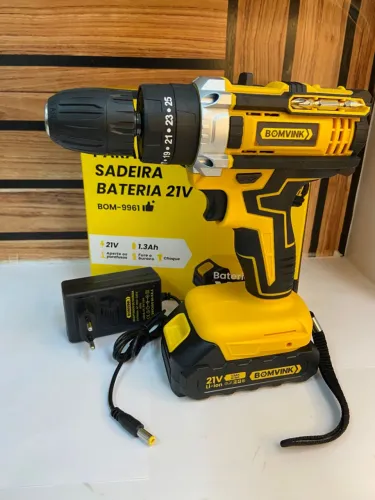 Parafusadeira a Bateria 21V 1.3Ah BOM-9961 BomVink an5