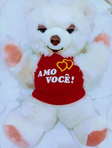 Antiguidade Urso Apaixonado Lionella Tam grande