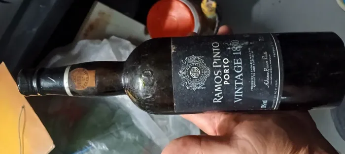 Vinho Ramos Pinto Porto vintage 1880
