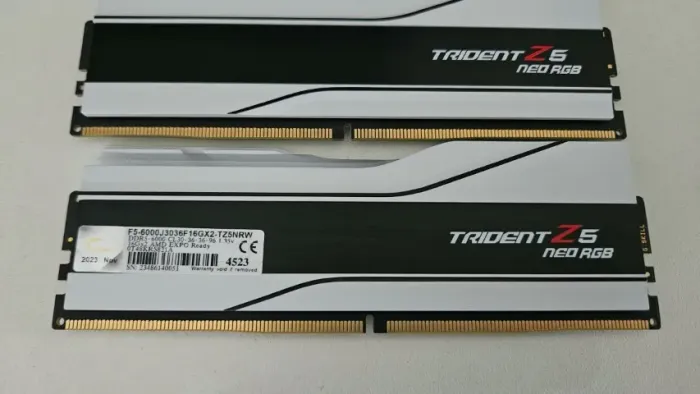 MEMORIA RAM TridentZ 32Gb 2X16GB 6000MHZ CL30 (Seminovas 3 meses de garantia)