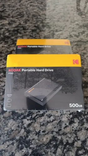 HD SSD Externo Portátil 500gb Kodak P190 USB 3.0