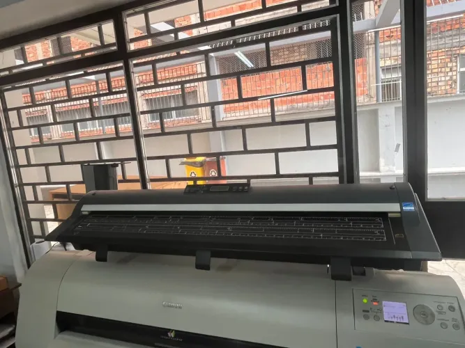 Scanner grande formato, plantas