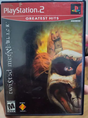 Twisted Metal Black Original PS2 Completo (CIB)
