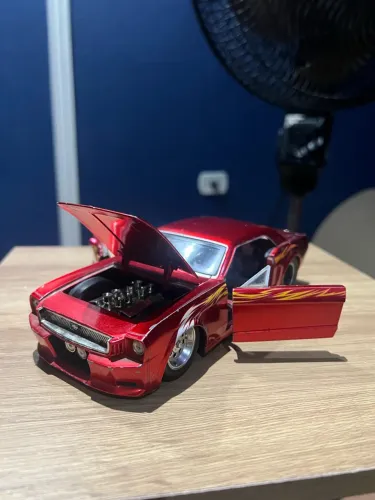 Miniatura Ford Mustang 1965 Jada Toys 1/24 Bigtime Muscle