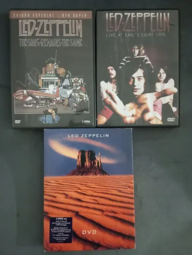 Lote DVDs - Led Zeppelin