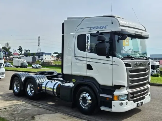 Scania R510 6x4 Retarder Bug Leve  Ano 19 Motor Euro 5  Ar cond digital Rodas de alumínio