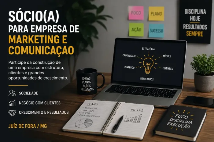 Sócio(a) Empresa de Marketing