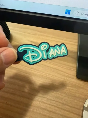 Chaveiro personalizado com seu nome