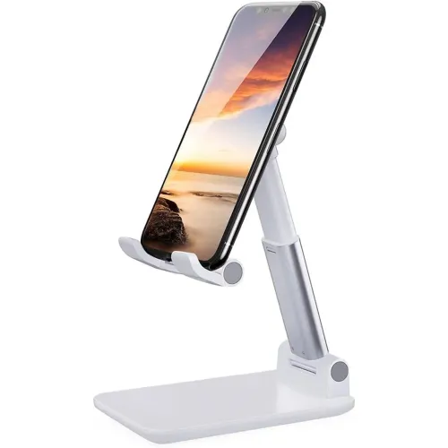 Suporte De Mesa Ajustável Para Celulares E Tablets