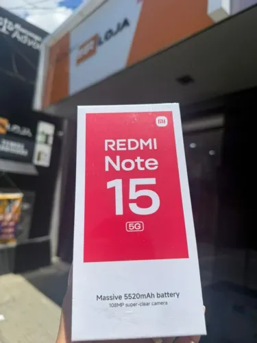 Xiaomi Redmi Note 15 5G Lançamento