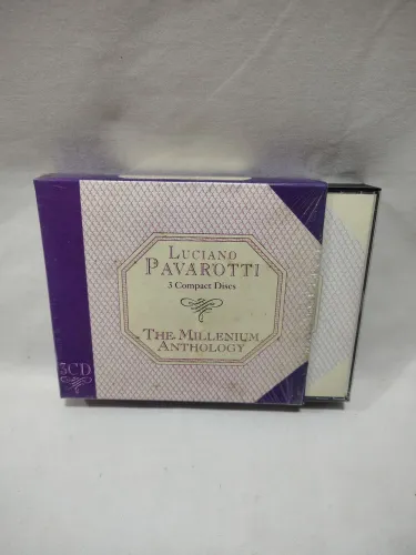 Box CDs Luciano Pavarotti - The Millenium Anthology Importado