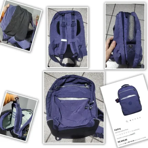 Bolsa kinplin roxa 