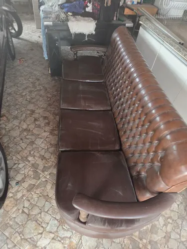 Sofá capitone Antigo