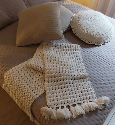 Kit Crochê Para Quarto