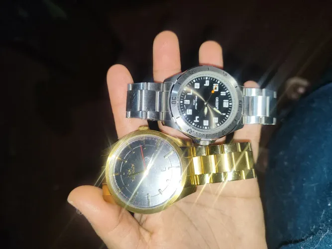2 Relógios Originais - Orient + Technos - R$ 750