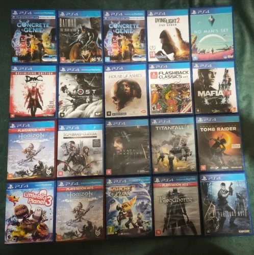 Jogos ps4 dublado português