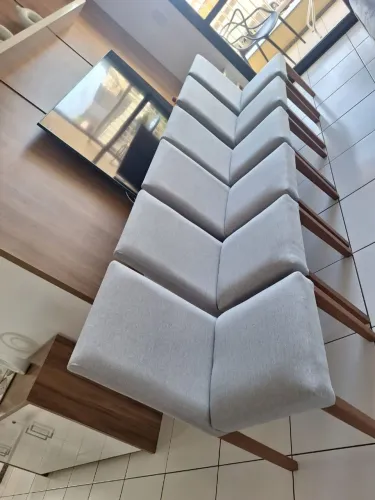 Jogo de Cadeiras com 6 em MDF