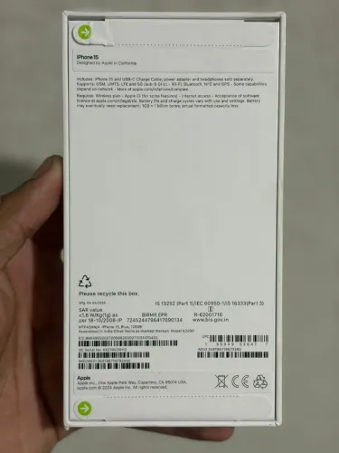 iPhone 15 lacrado!