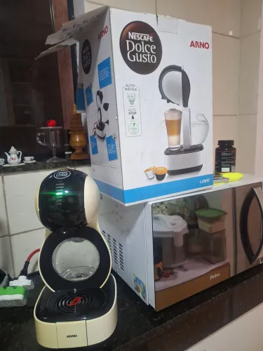 Cafeteira dulce gusto arno na caixa. Moderna automática e com maior capacidade