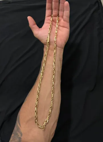 Cordão ouro 18k 20g