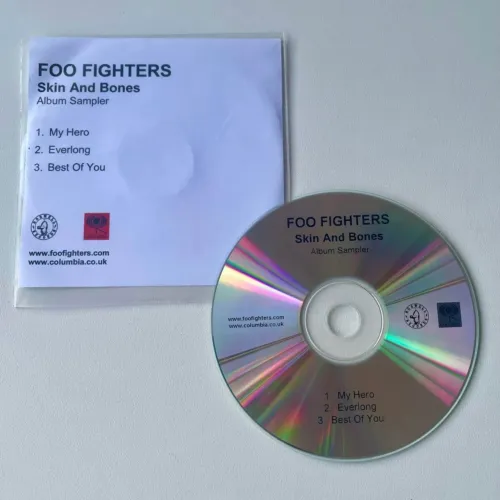 Cd Foo Fighters Skin And Bones Album Sampler Cd Promo UK