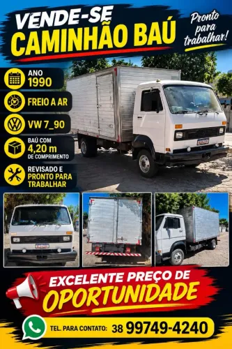 Caminhão Baú