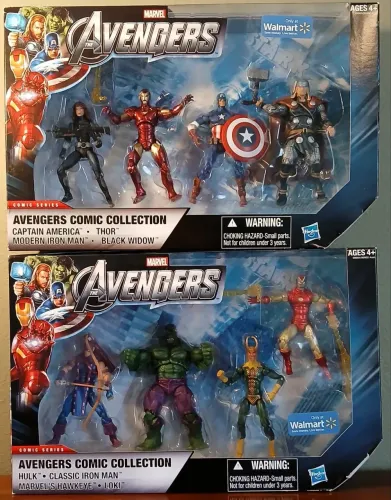 Marvel Universe Vingadores 8 pack lacrado