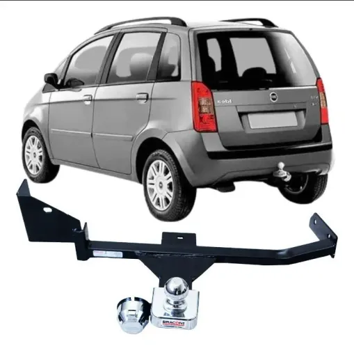 Engate de reboque Braconi para Fiat Idea de 2006/2010.