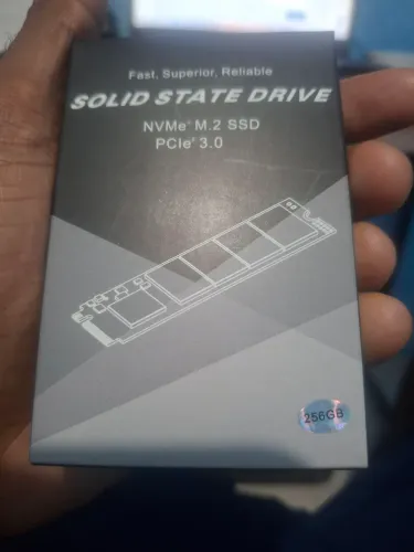 Ssd nvme 256 Gb lacrado