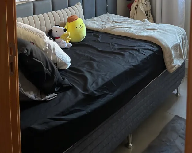 Cama de solteiro com box