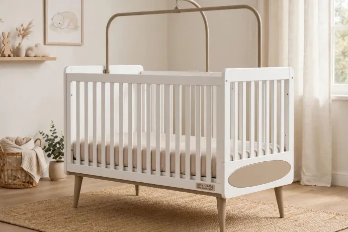 Berço americano vira cama
