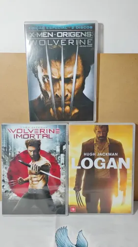 Kit DVDs Wolverine.