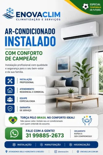 Instalação Ar condicionado 