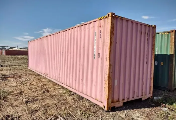 Container bruto 40 pés (frete sem munck)