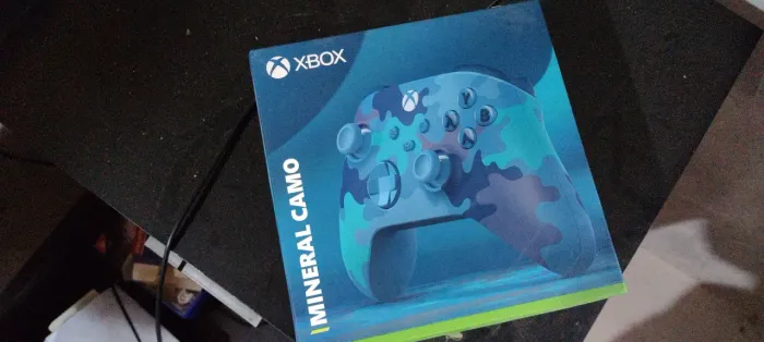 Controle de Xbox e Pc, mineral camo com anti-drift